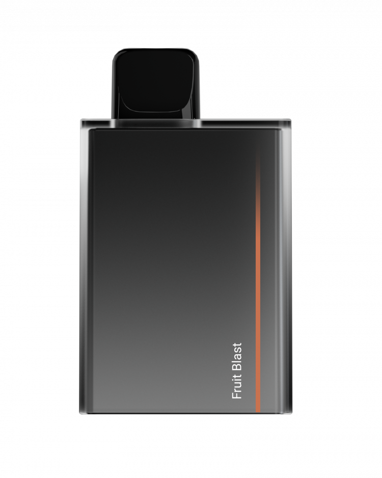(М) Одноразовая электронная сигарета SOAK CUBE Black (7000) - Фруктовый взрыв