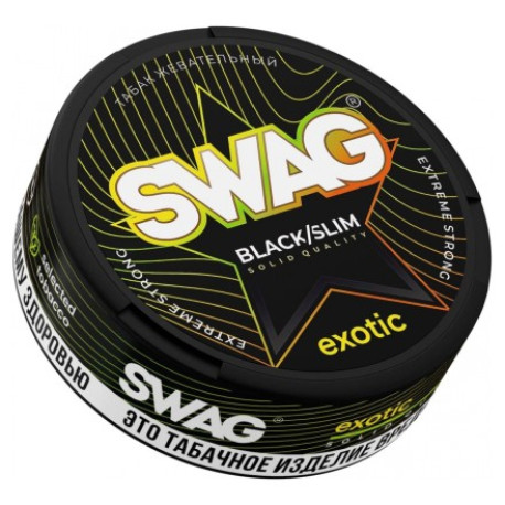 Жевательный табак Swag Slim Strong - DOUBLE MINT (Даблминт) 10 гр